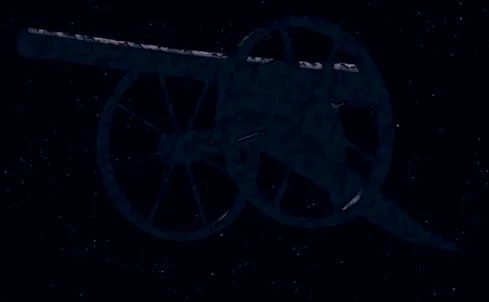 The Gm7 in the debris field.